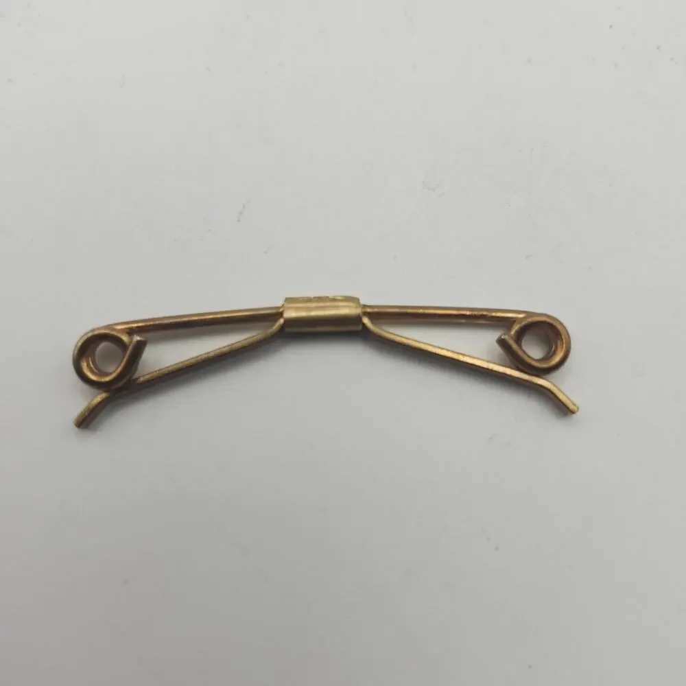Lot 4 Tie Bar Clip Backs Replacement Hardware Parts Gold Silver Vintage‎ Style